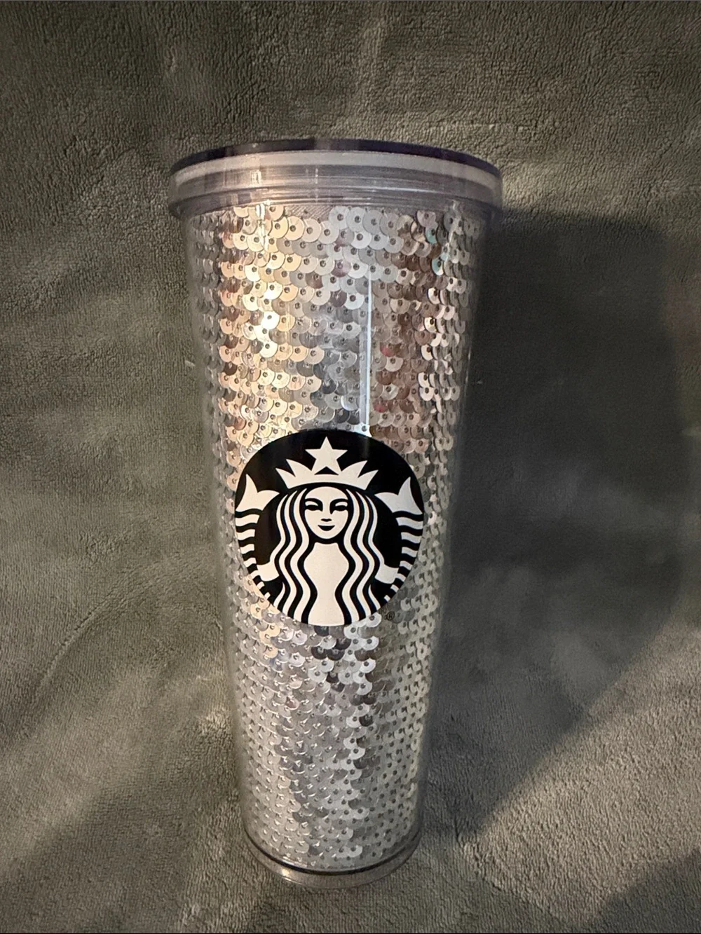 Starbucks Sequin Tumbler 24oz